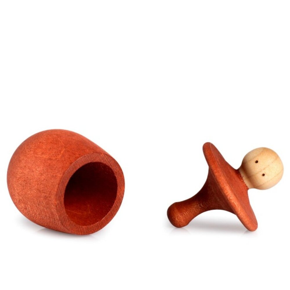 NWT Grapat Wooden Toys Little Things Orange